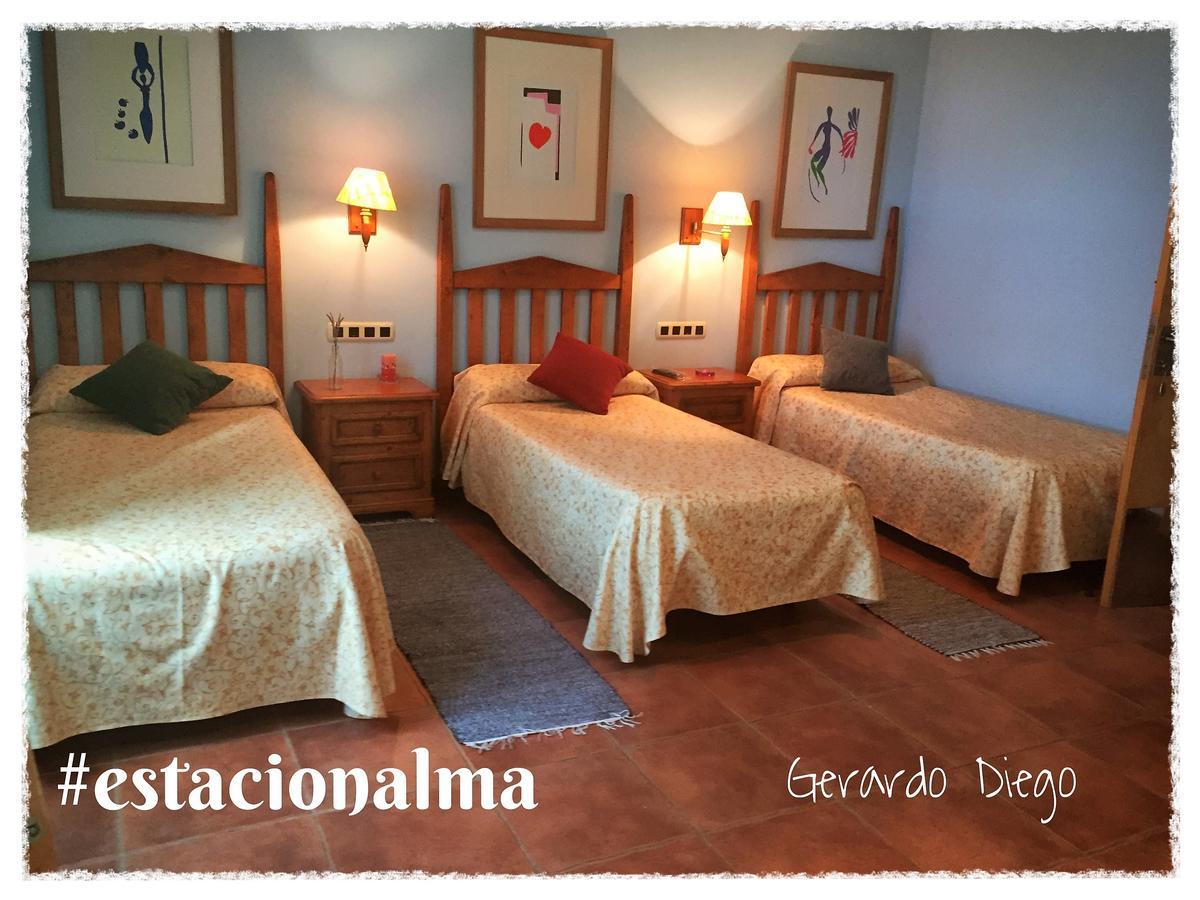 Hotel Rural La Estacion Del Alma Almazan Ngoại thất bức ảnh